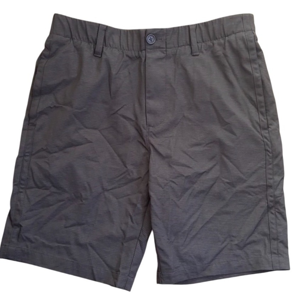 Under Armour Golf Shorts Performance Herringbone Flat Front Size 32
